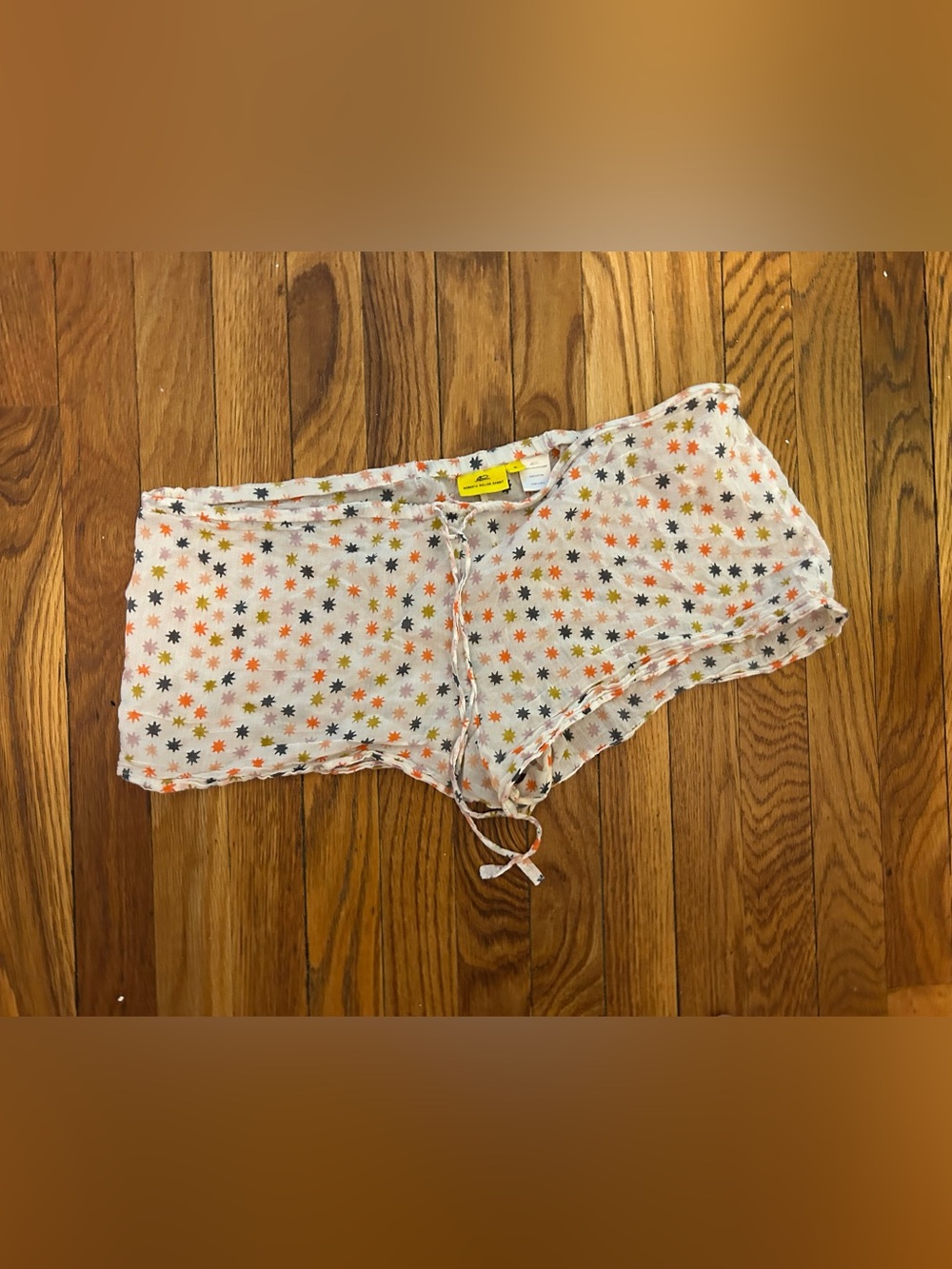 Roberta Roller Rabbit White Cotton Star-Print Shorts